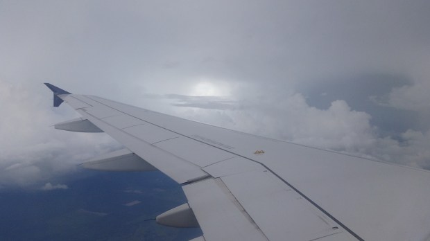 View from my Delta fllight back to Orlando. 